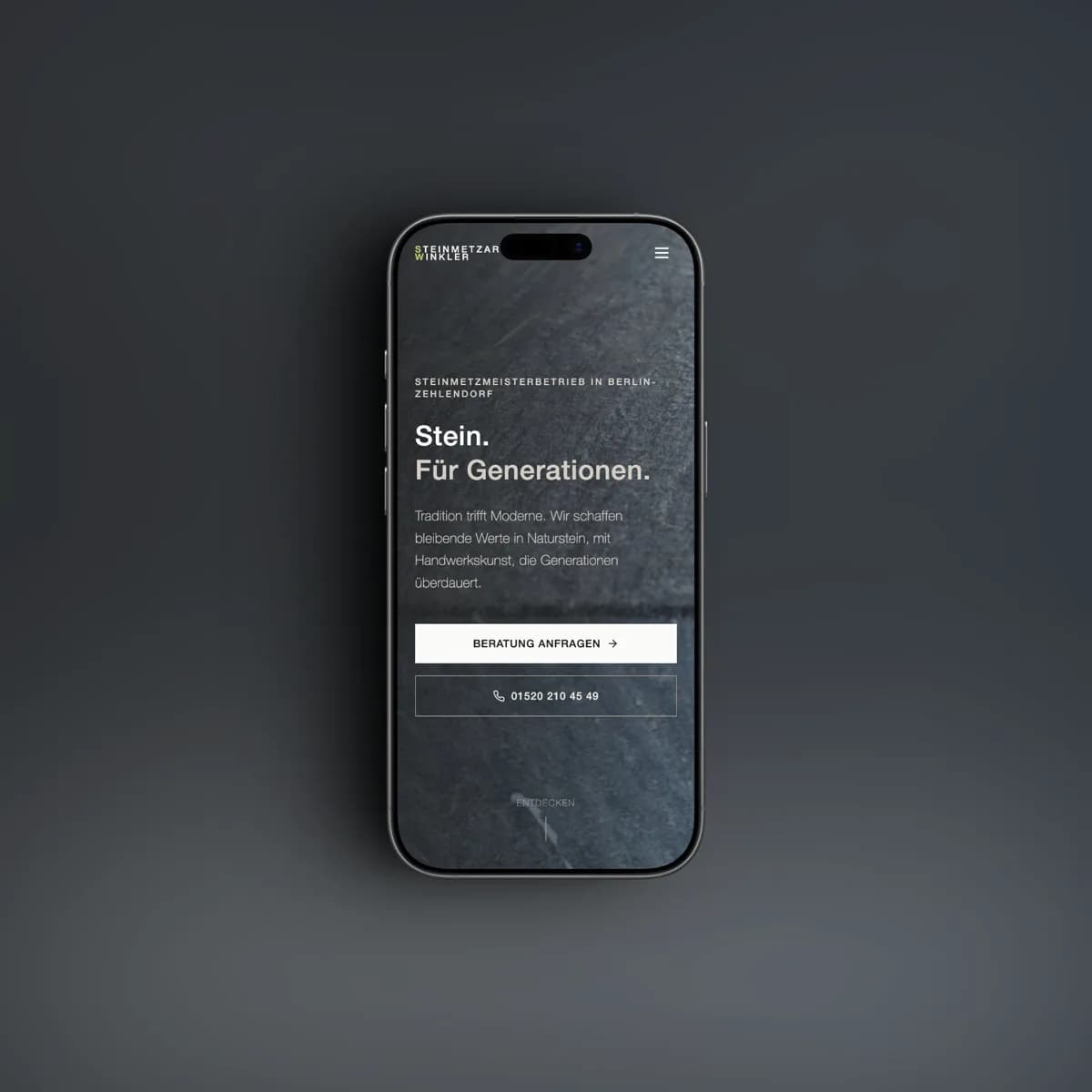 Website Steinmetz Winkler
